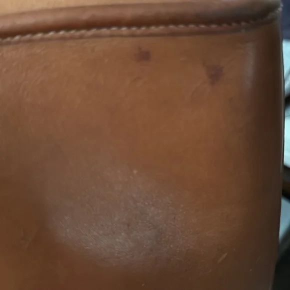 Coach Vintage Brown‎ Leather Crossbody Bag - Picture 12 of 15